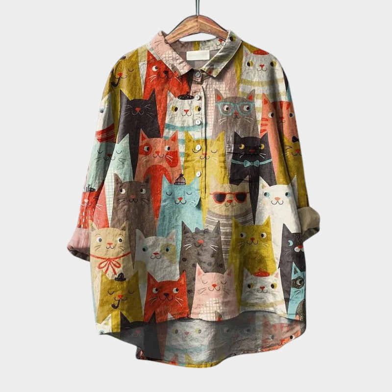 Astrid | Blusa Premium com Acabamento em Renda