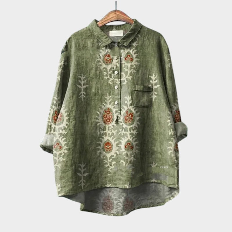 Lovina | Blusa Premium com Acabamento em Renda