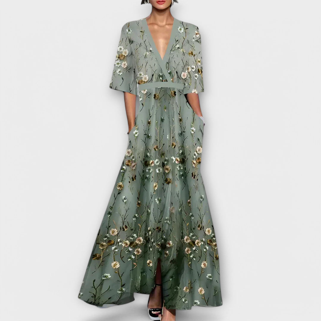 Jana - Vestido Maxi Confortável