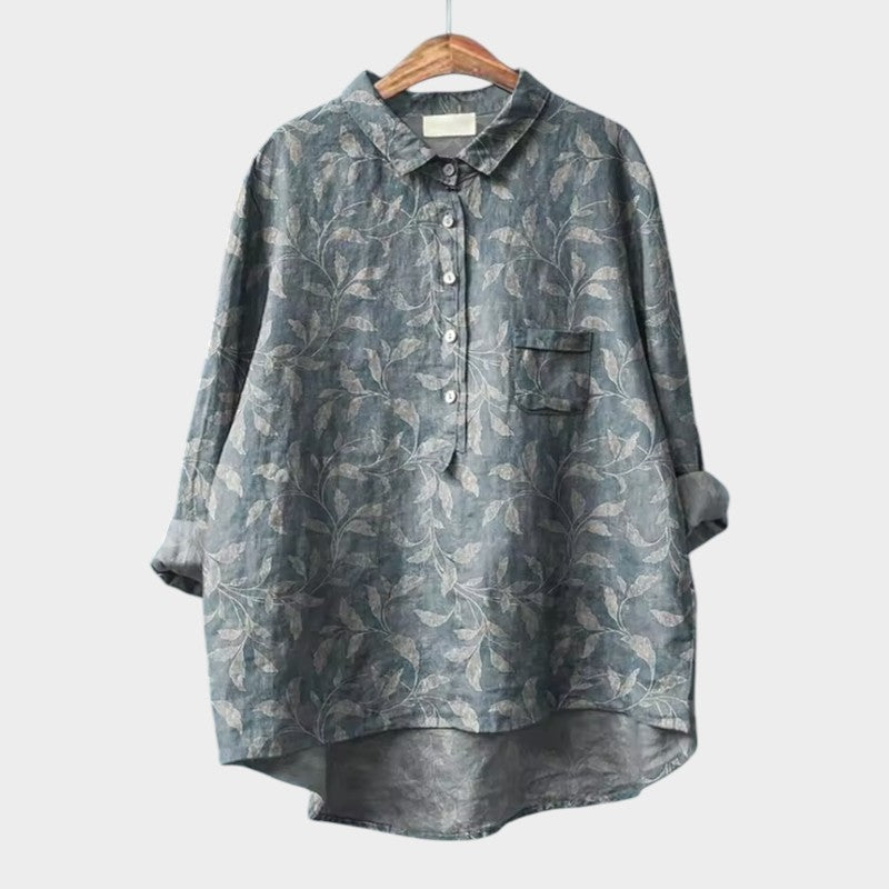 Lena | Blusa Premium com Acabamento em Renda