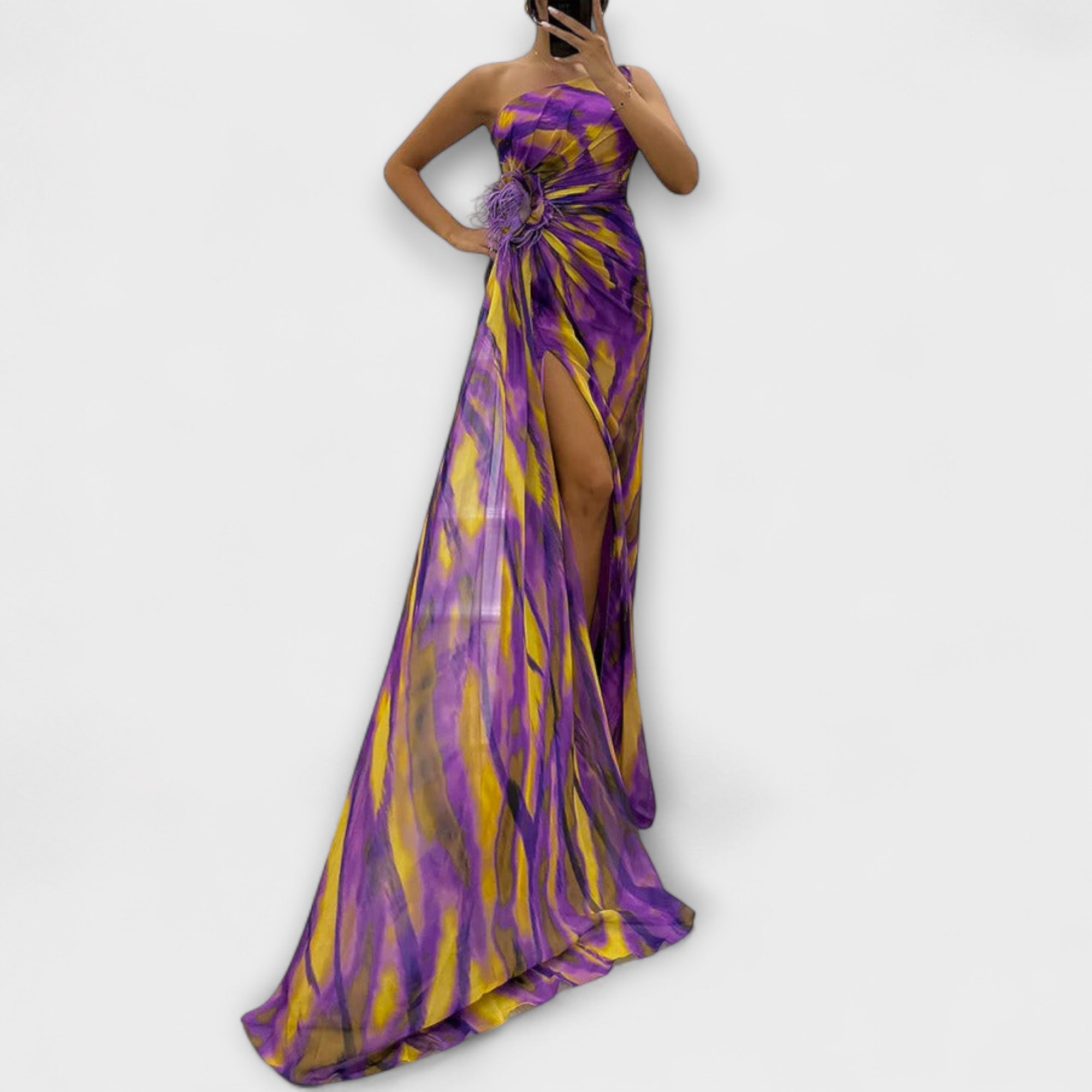 Noemi - Vibrante Maxi-Vestido