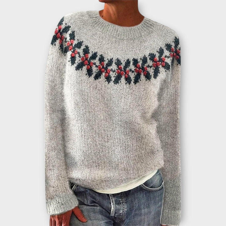 Simone - Pullover de Natal Aconchegante