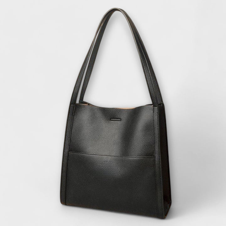 Cécile. - Bolsa de couro feita à mão