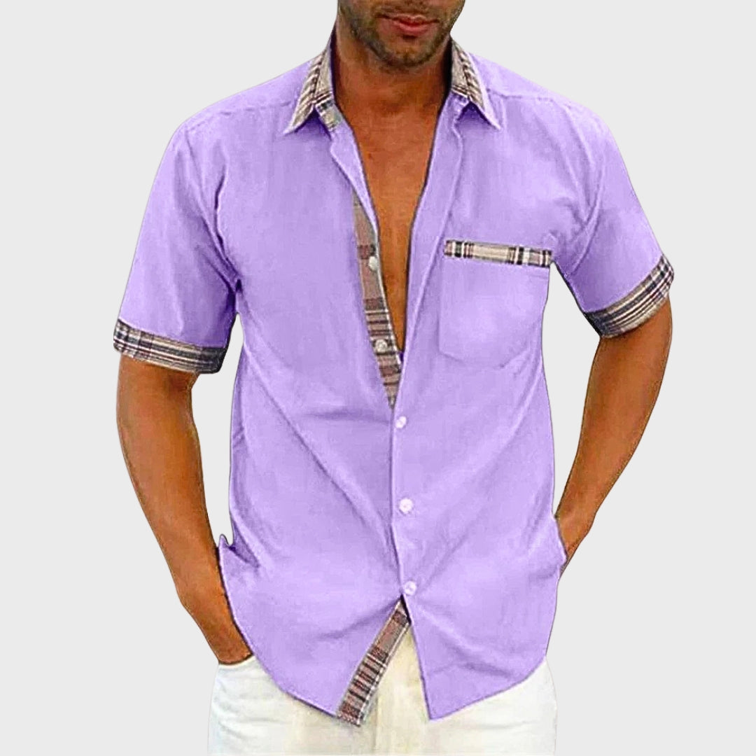 Rui | Camisa Manga Curta Elegante