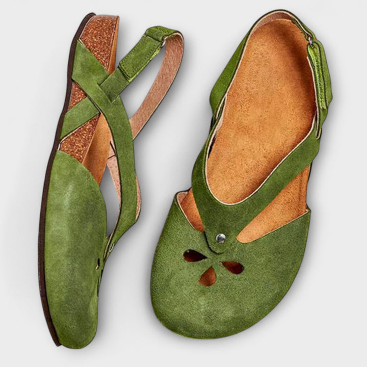 Althea – Sandálias Retro Charmosas para um Verão Confortável