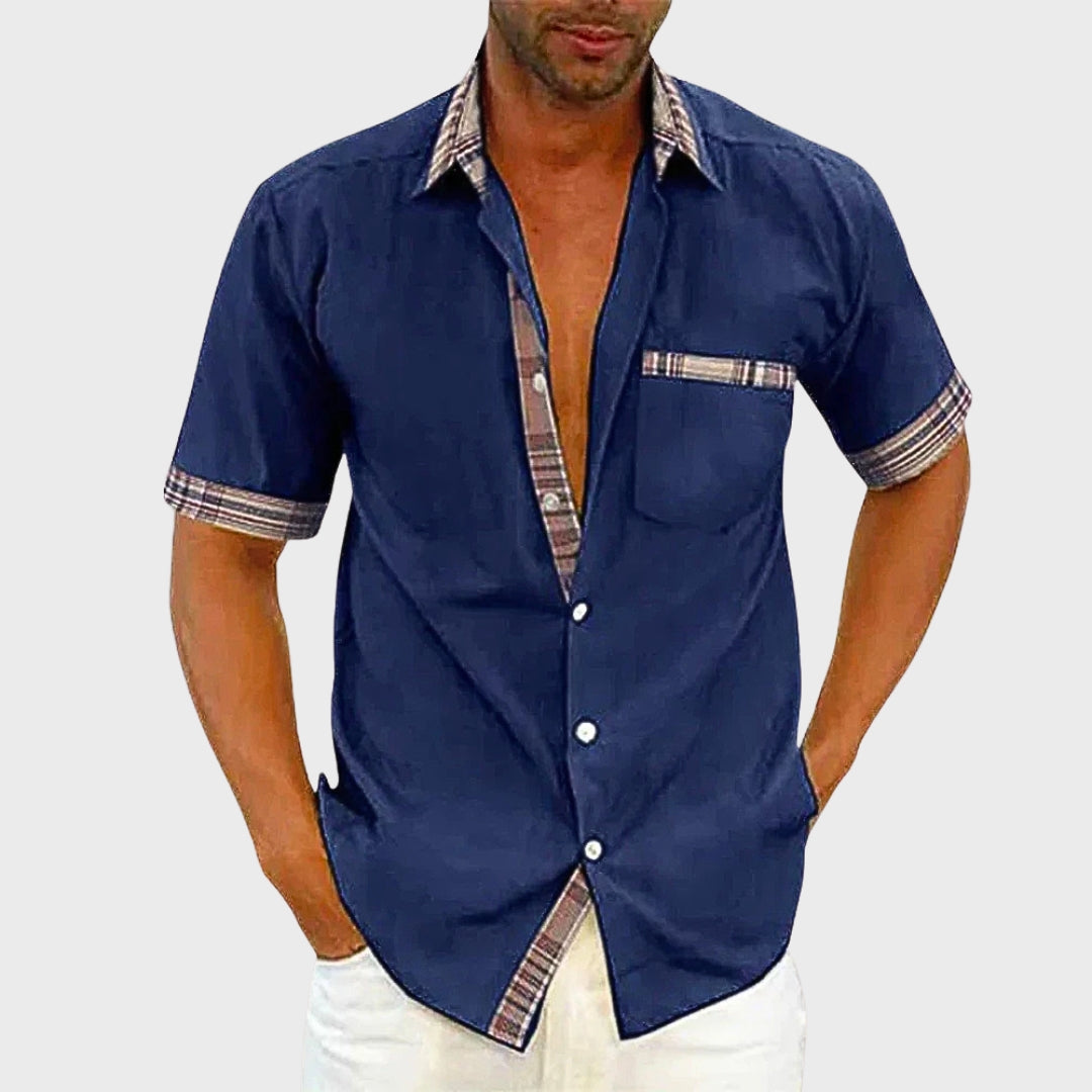 Rui | Camisa Manga Curta Elegante