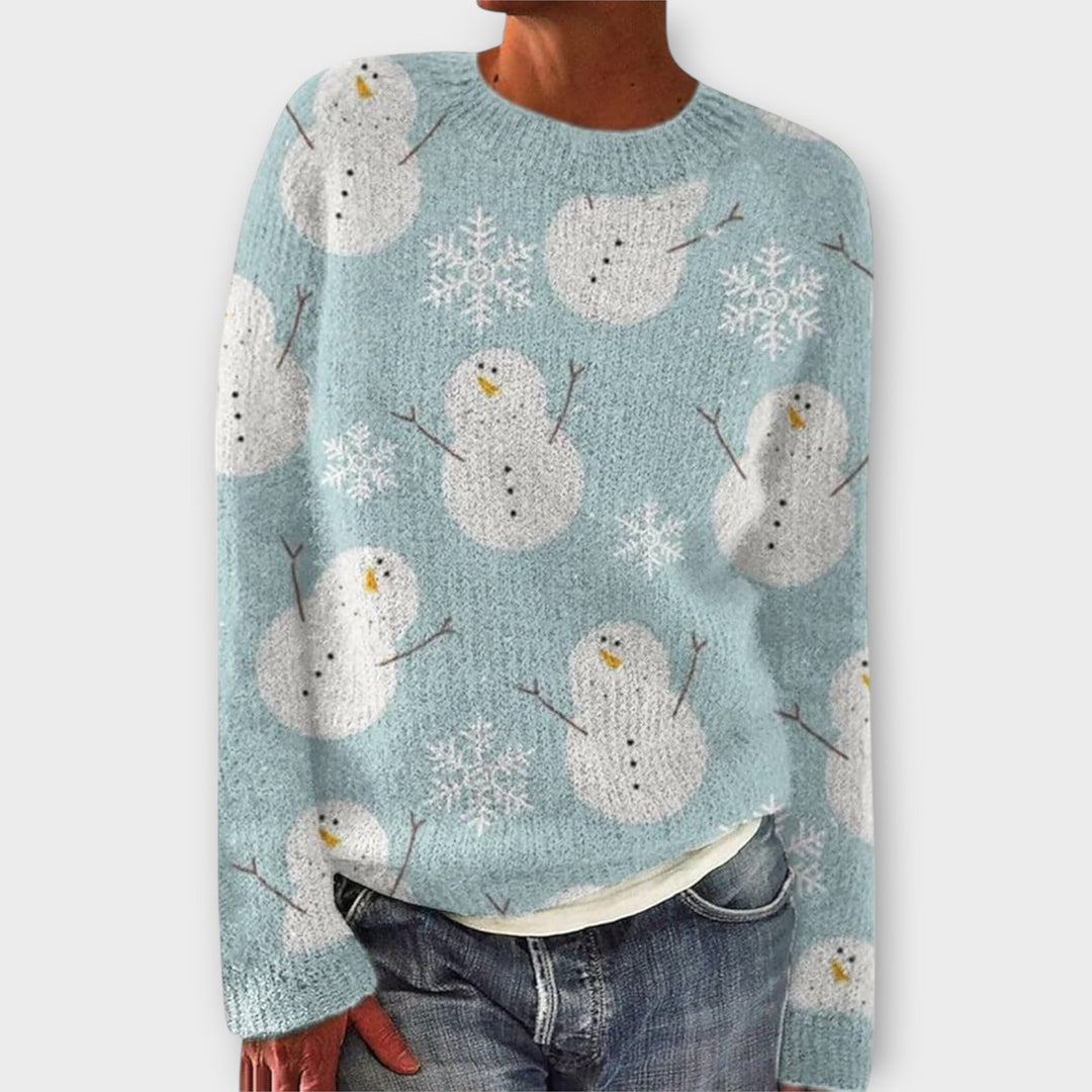 Simone - Pullover de Natal Aconchegante