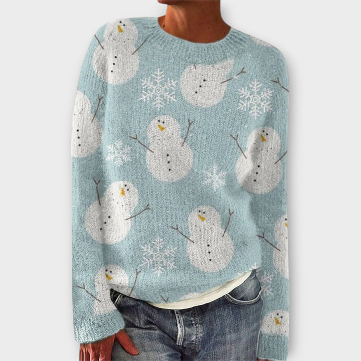 Simone - Pullover de Natal Aconchegante