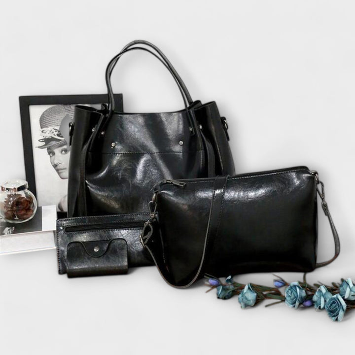 Cécile. - Conjunto de Bolsas Vintage de 4 Peças
