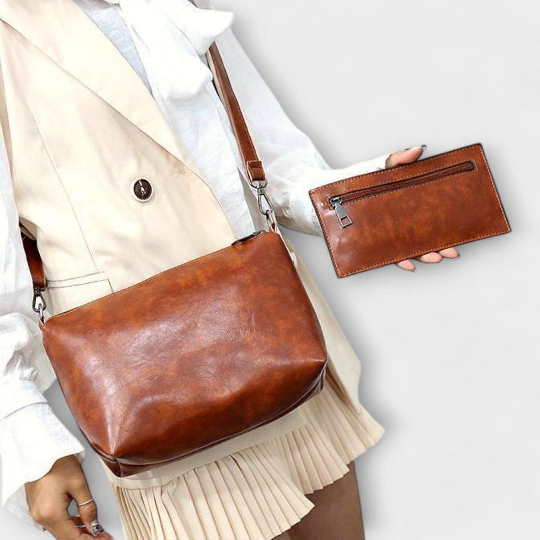 Cécile. - Conjunto de Bolsas Vintage de 4 Peças