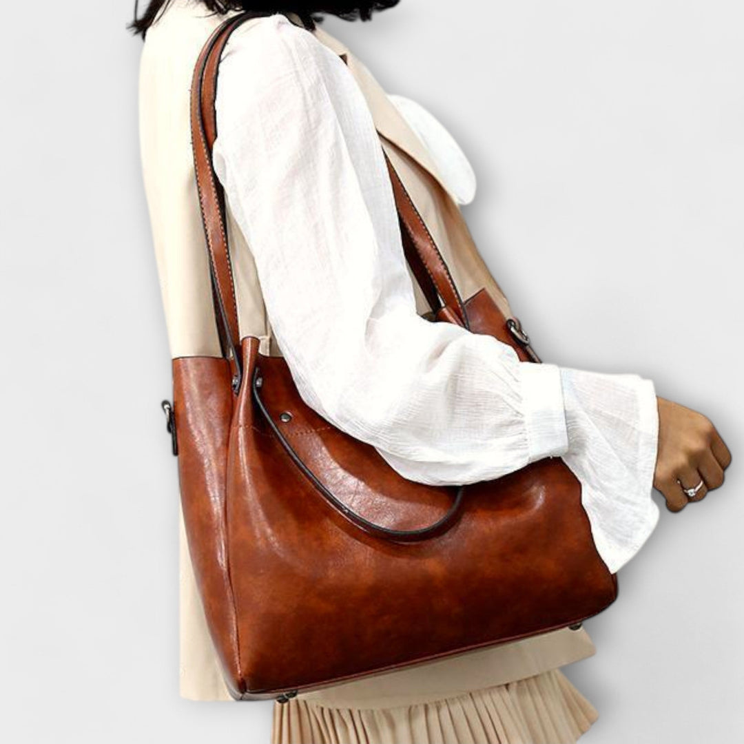 Cécile. - Conjunto de Bolsas Vintage de 4 Peças