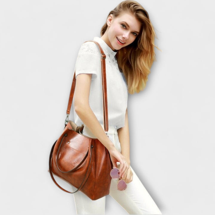 Cécile. - Conjunto de Bolsas Vintage de 4 Peças