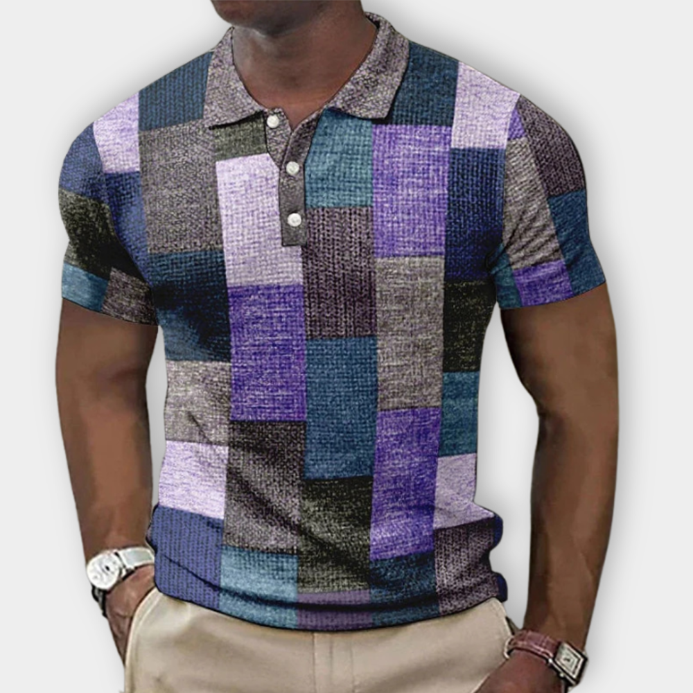 Rui – Two-Tone Polo