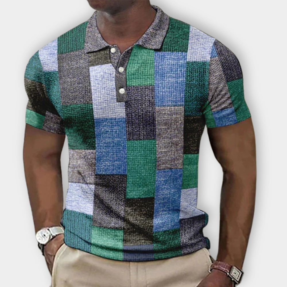 Rui – Two-Tone Polo