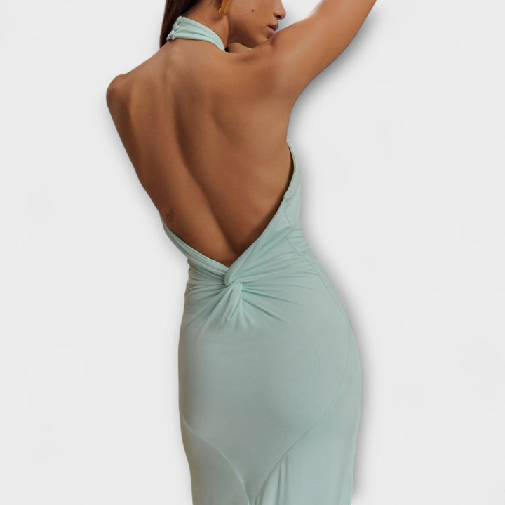 Lagune - Vestido Maxi Slinky Halter