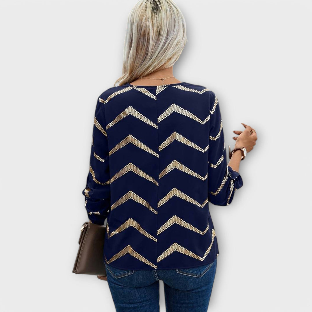 Emma - Blusa elegantemente intemporal