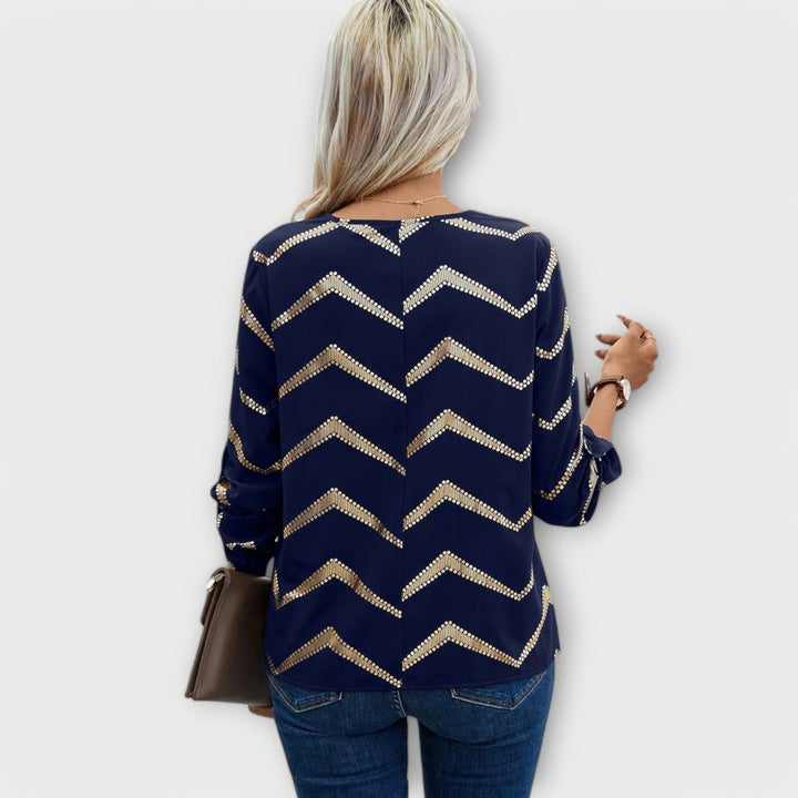 Emma - Blusa elegantemente intemporal