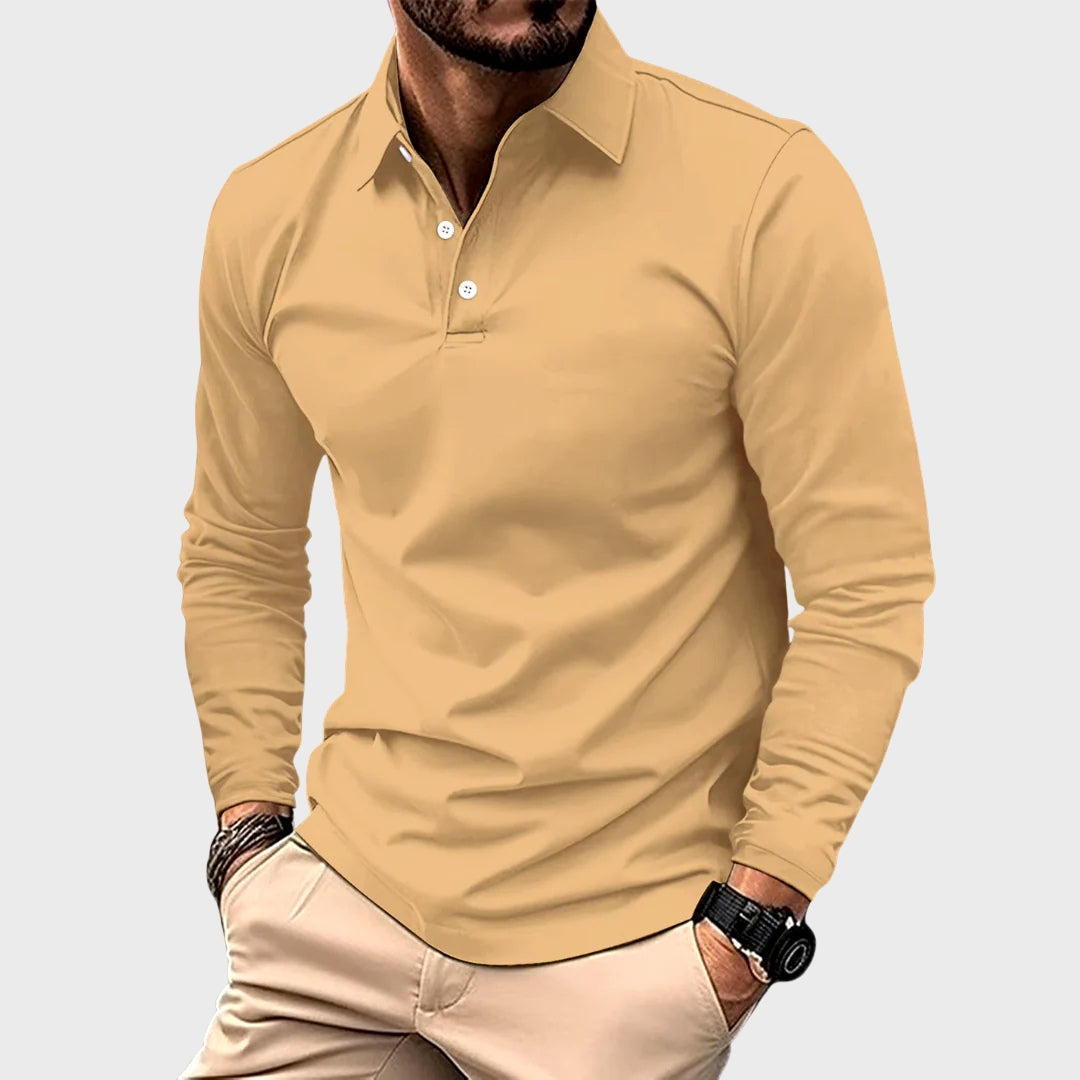Nuno | Mist Cotton Polo