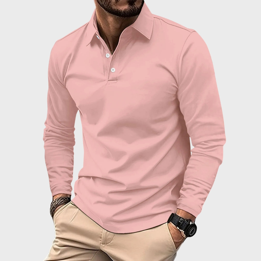 Nuno | Mist Cotton Polo