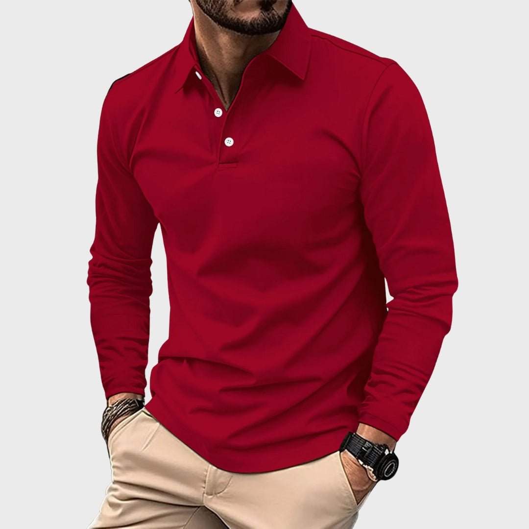 Nuno | Mist Cotton Polo