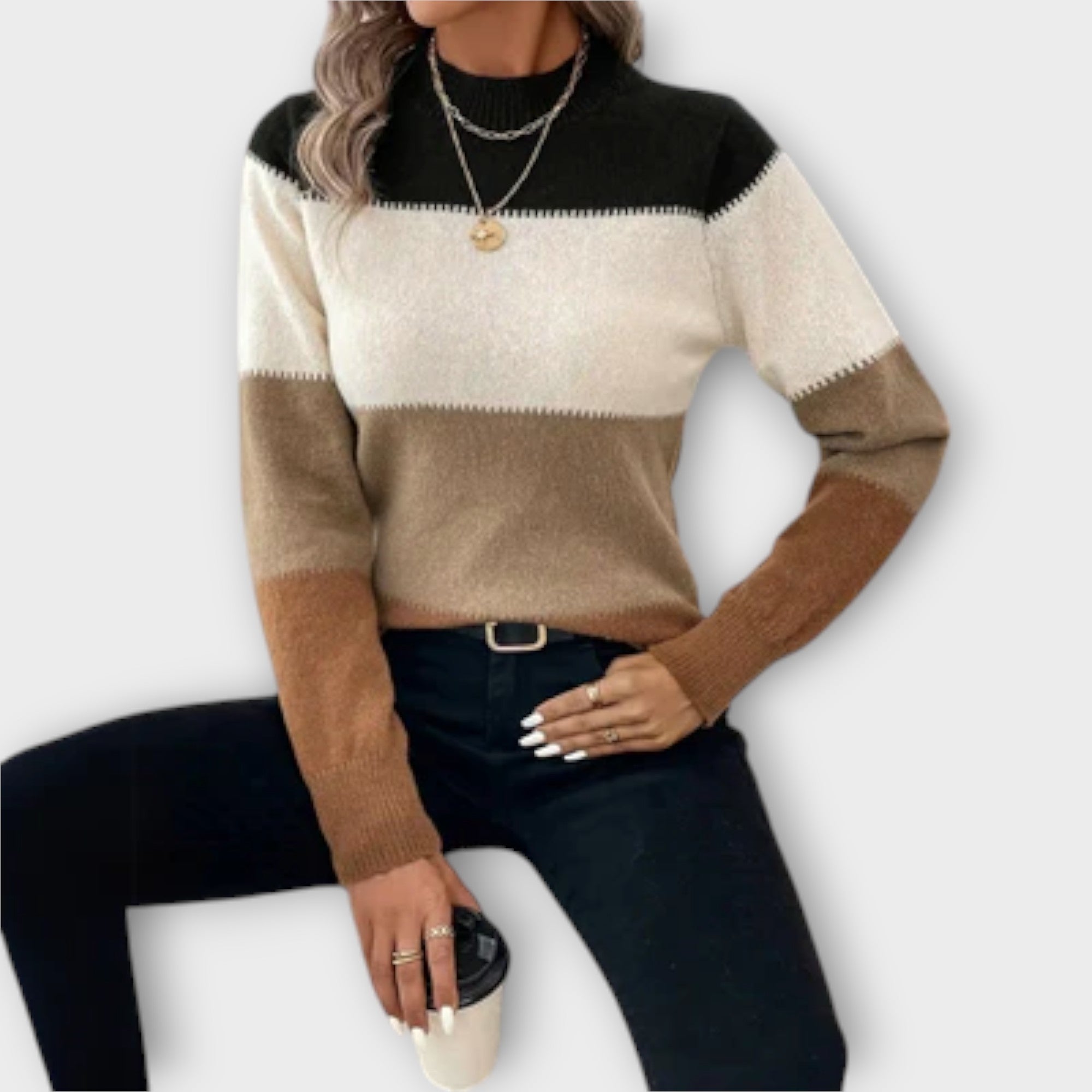 Elina - Pullover Casual e Elegante
