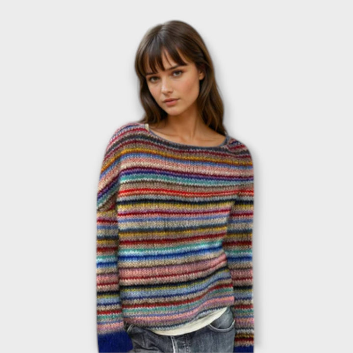 Manonin - Pullover riscado e confortável