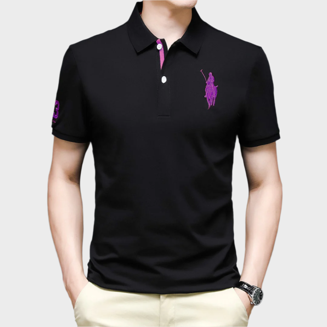 RAFAEL | Elegantly Embroidered Polo