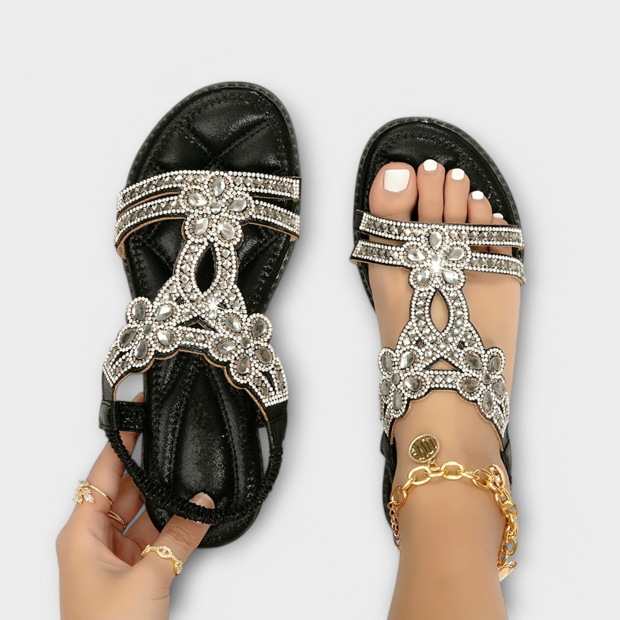 Birgit - Sandálias com Charme Boho