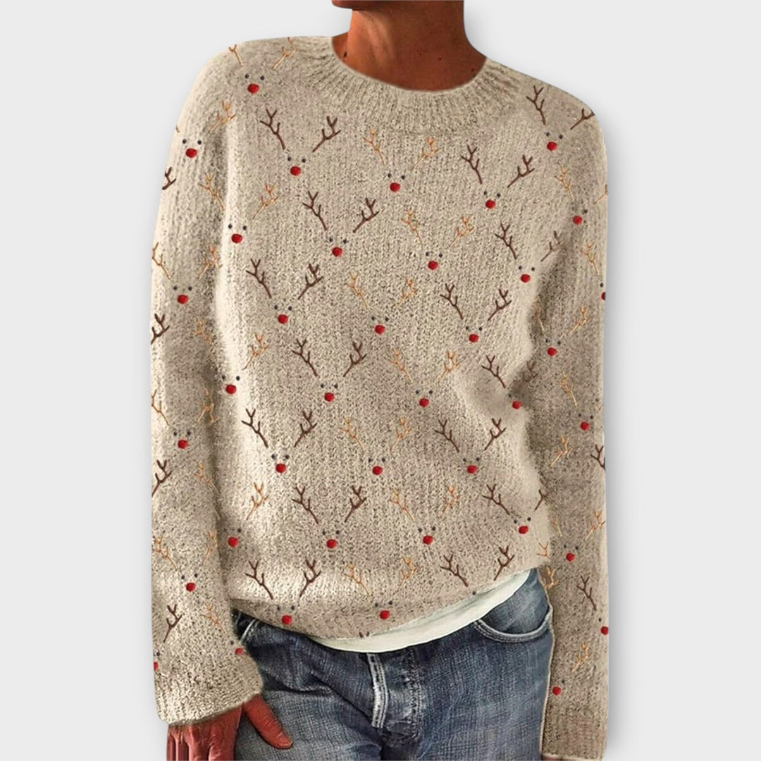 Simone - Pullover de Natal Aconchegante