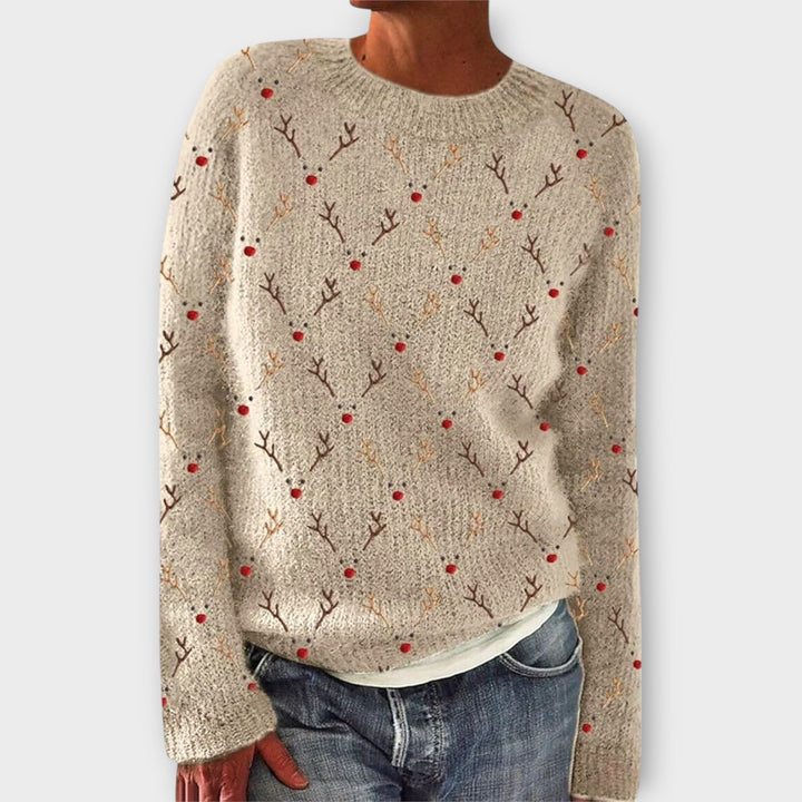 Simone - Pullover de Natal Aconchegante