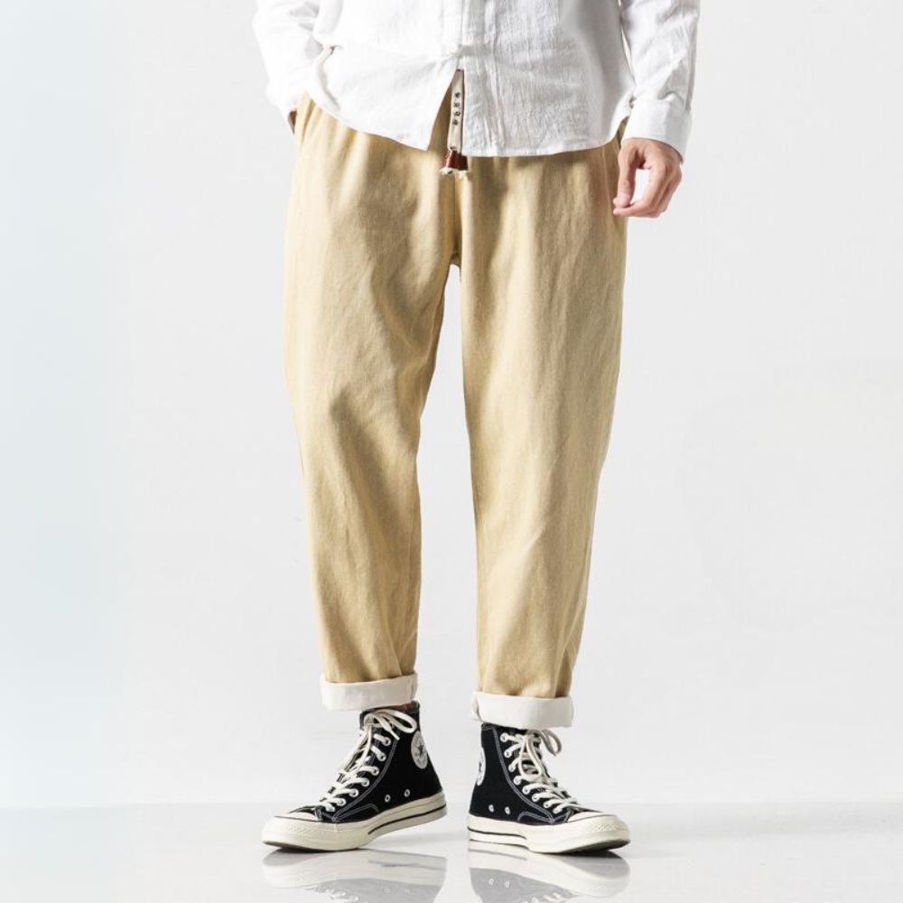 Asami - Calças Jeans Comfort Cinza