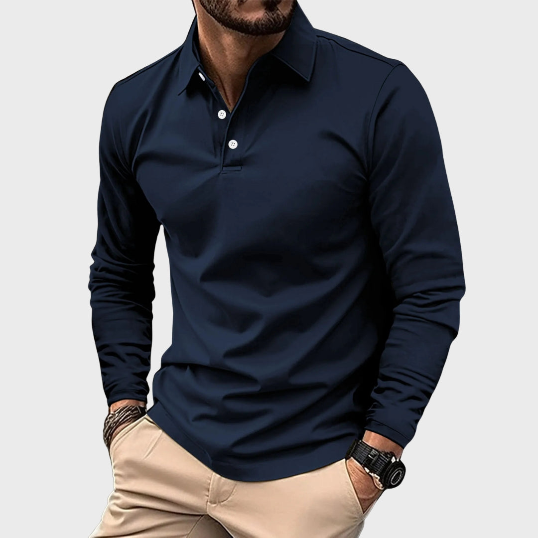 Nuno | Mist Cotton Polo