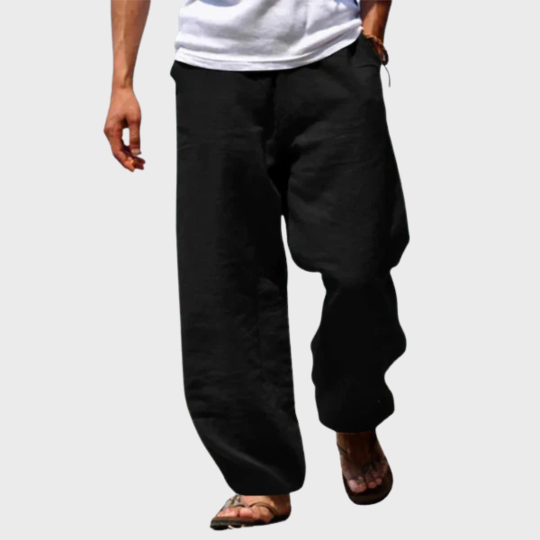 Oliver | Calças Clássicas em Linho