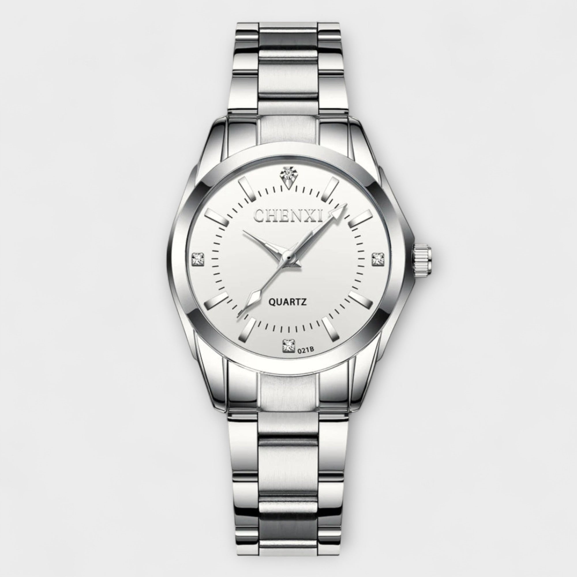 Relógio Aço Elegante