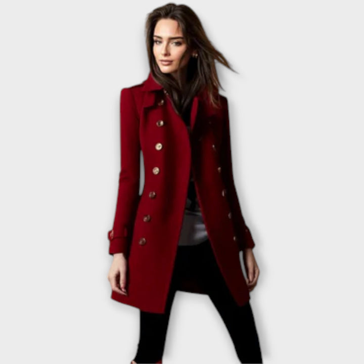 Linda - Trenchcoat de Dupla Fileira