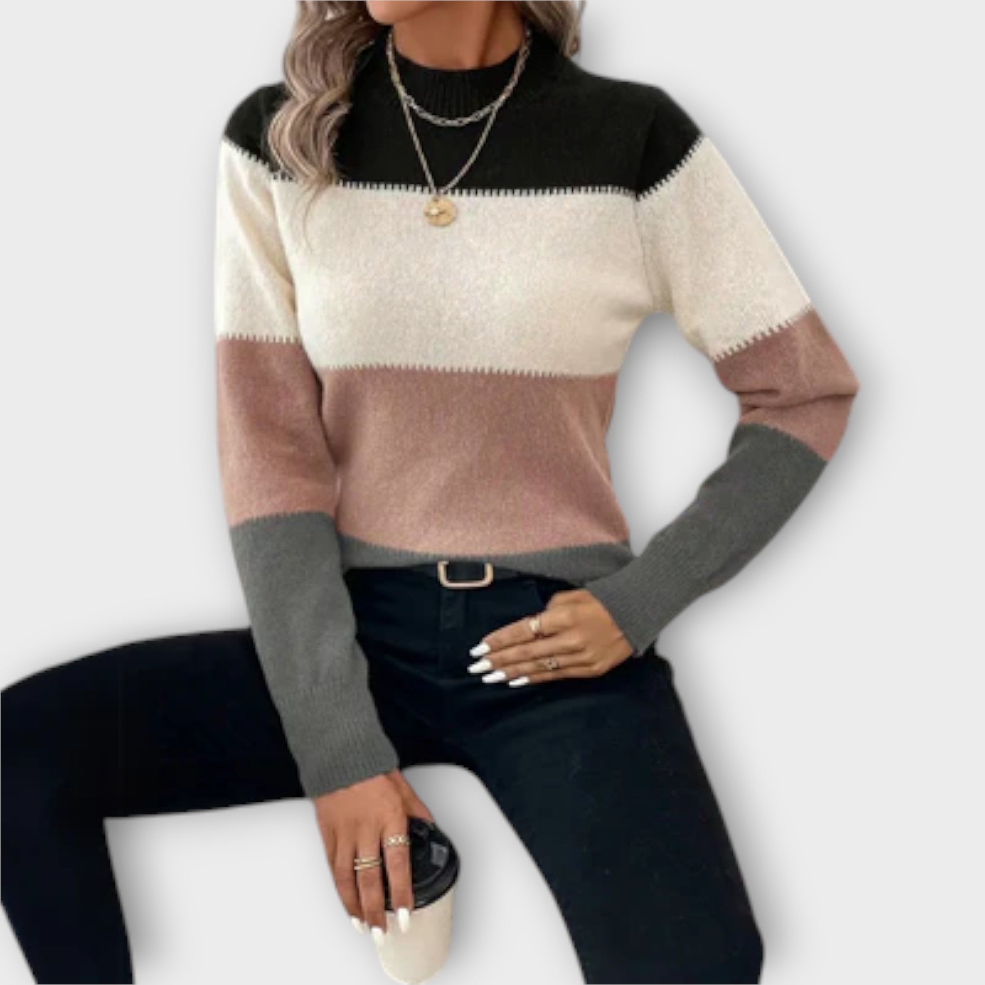 Elina - Pullover Casual e Elegante