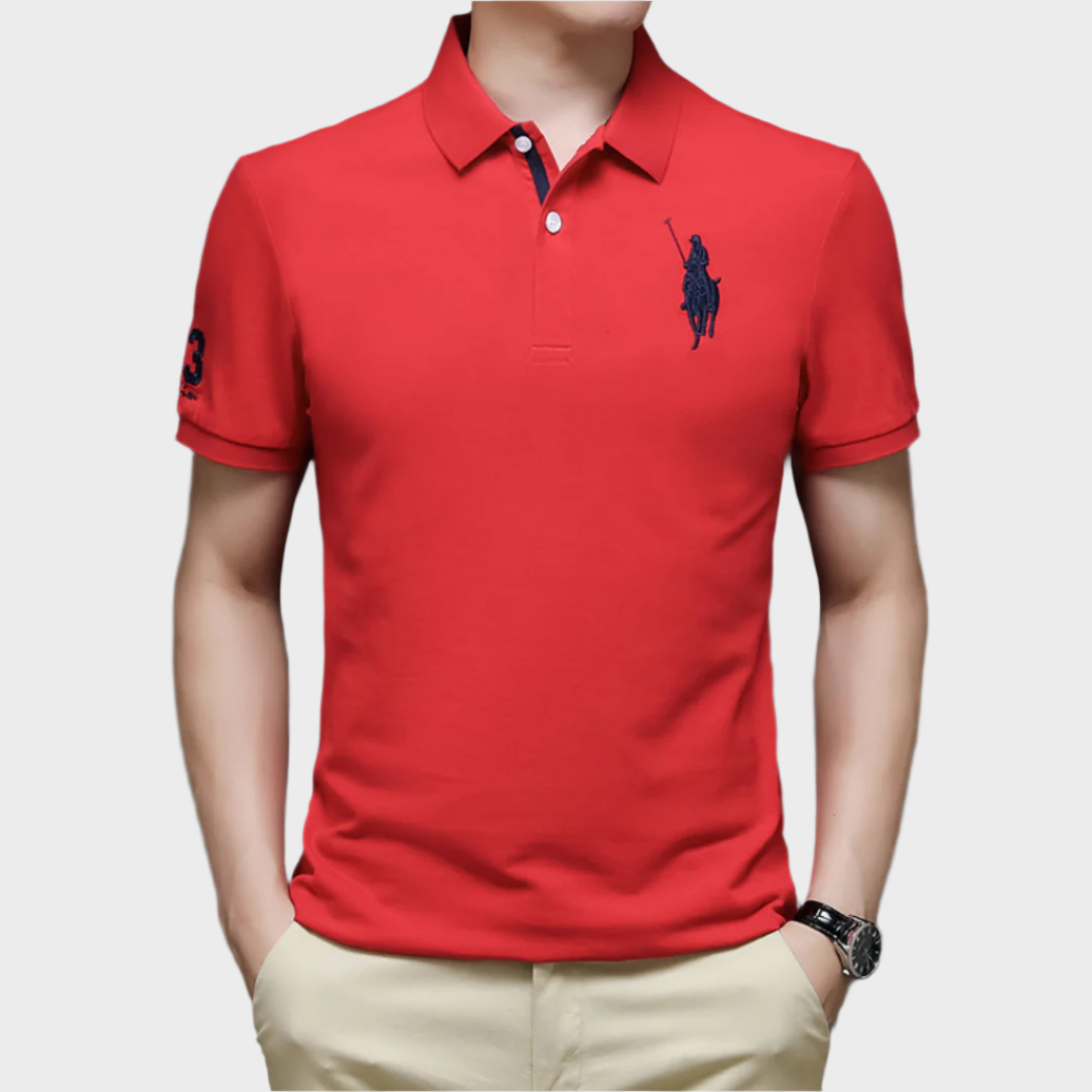 RAFAEL | Elegantly Embroidered Polo