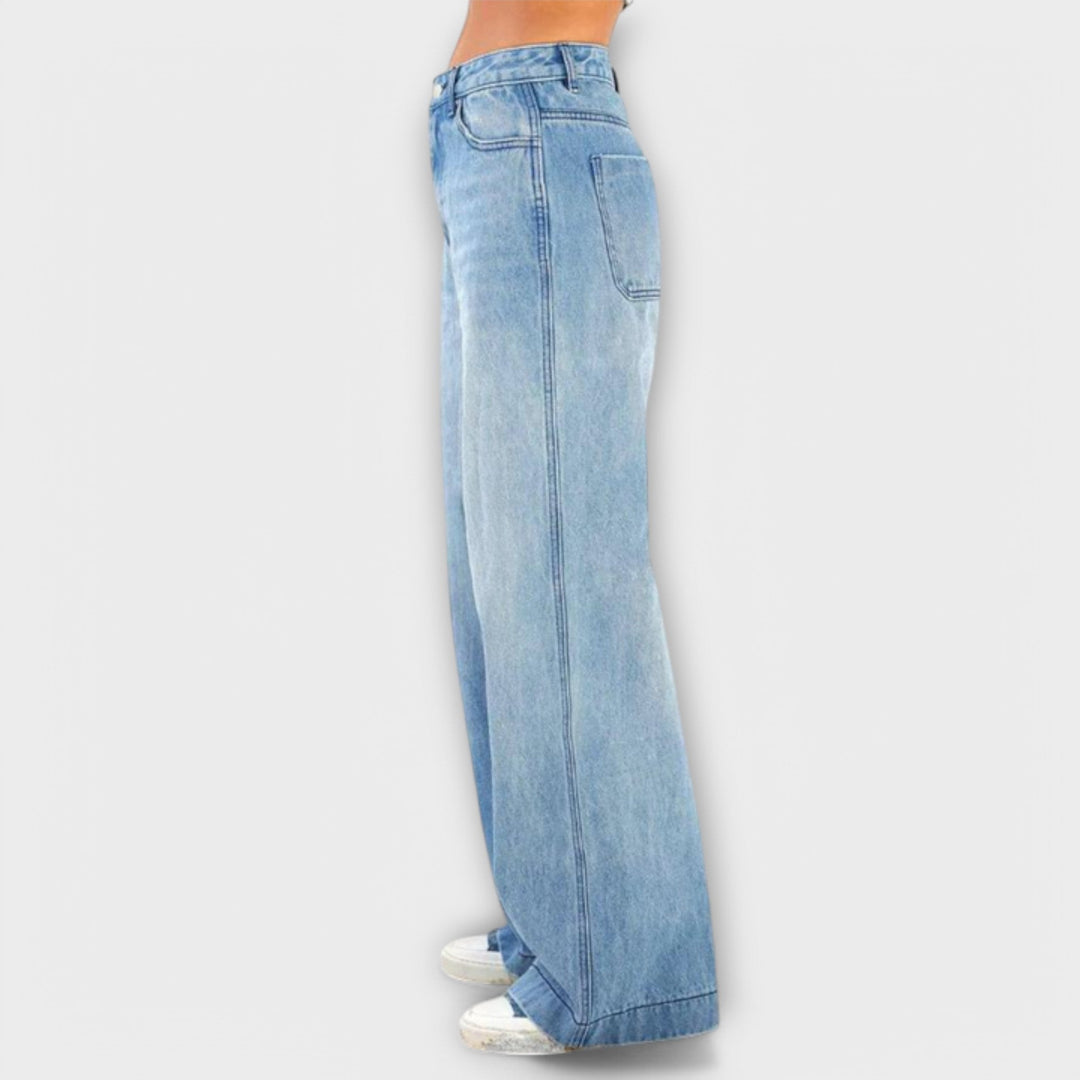Marem - Calças Baggy Femininas
