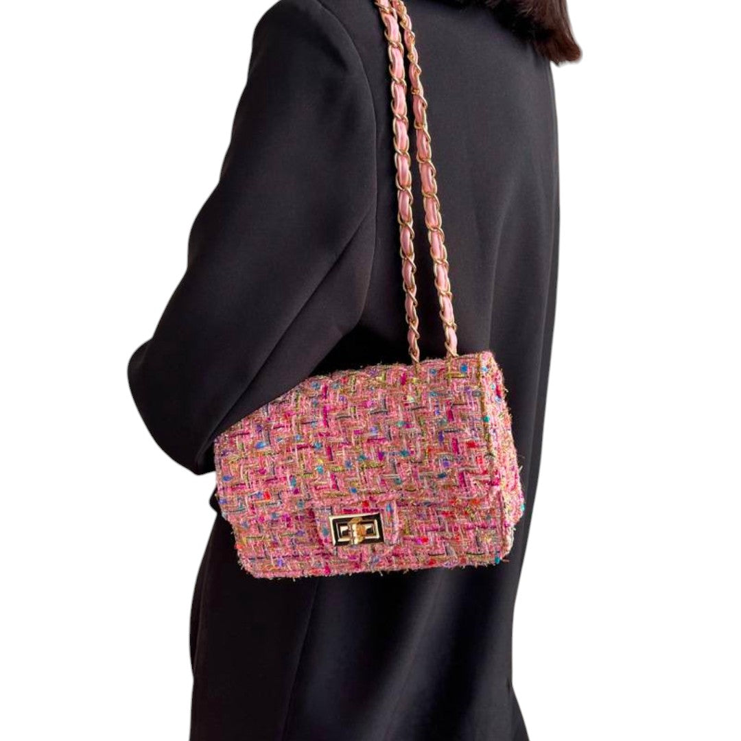 Cécile.- Elegante Bolsa de Ombro para Senhora