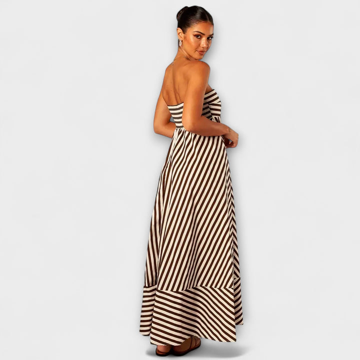 Vestido Maxi Rüsch Charme Noturno