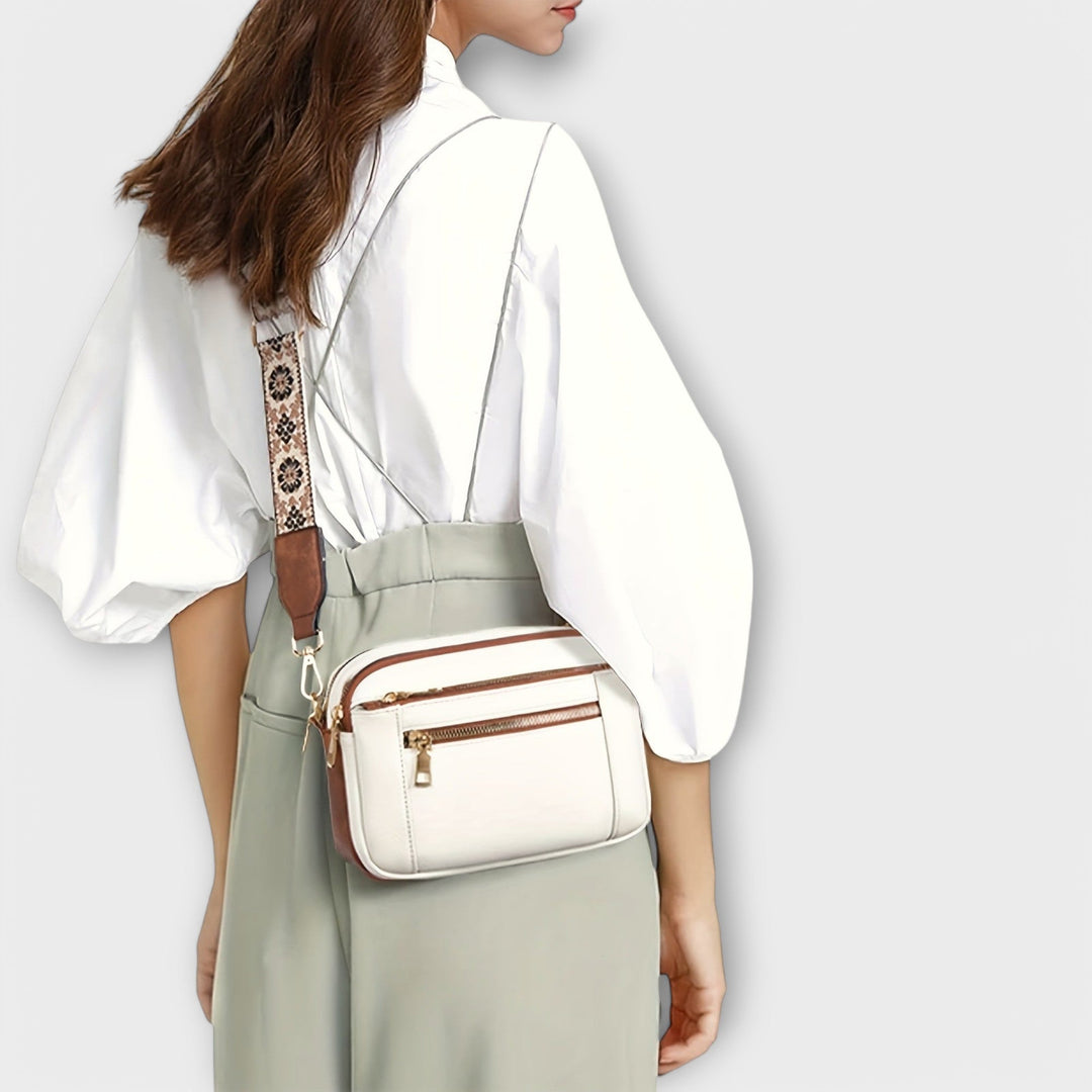 Cécile. - Bolsa Crossbody em couro vegan