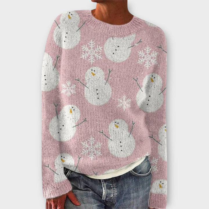 Simone - Pullover de Natal Aconchegante