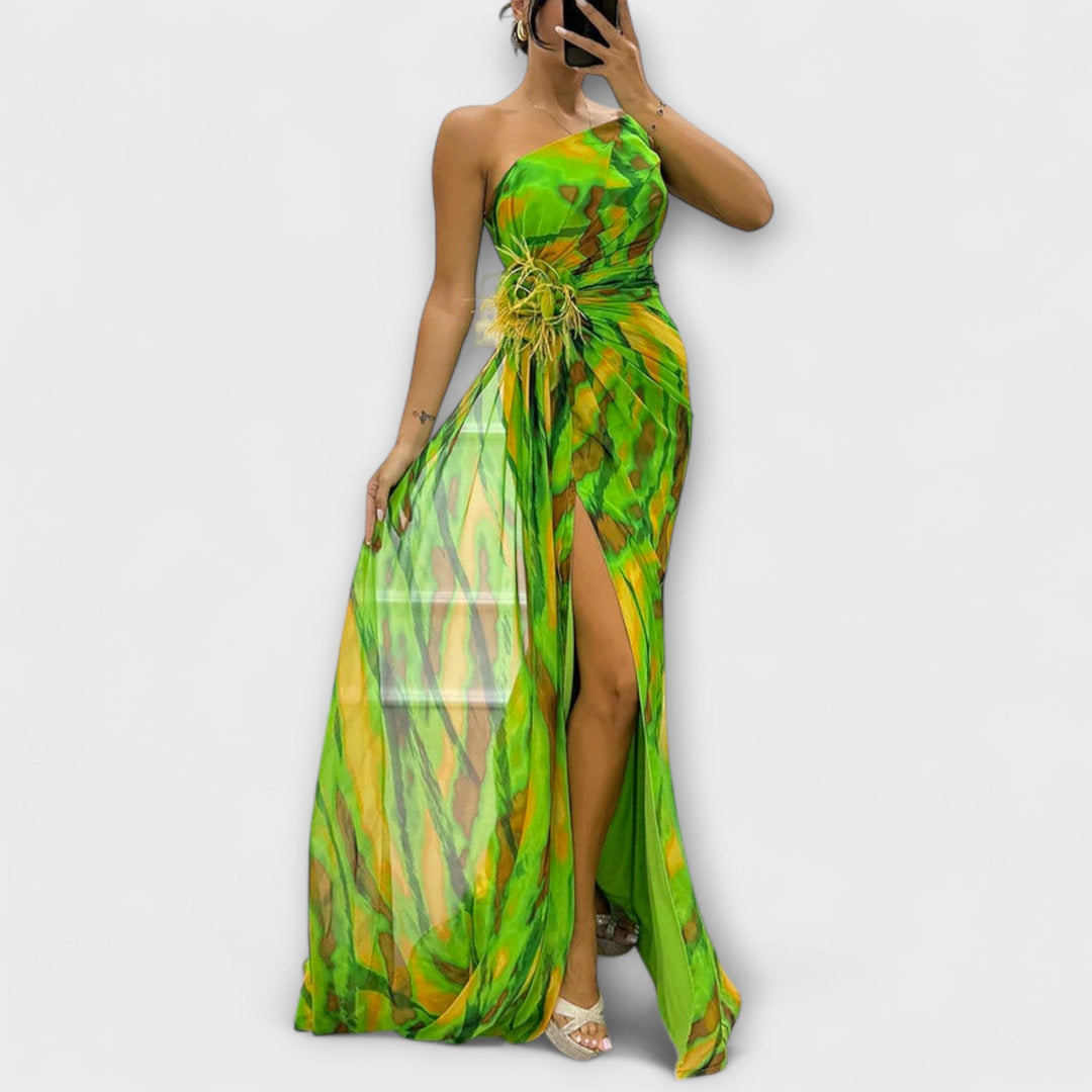 Noemi - Vibrante Maxi-Vestido