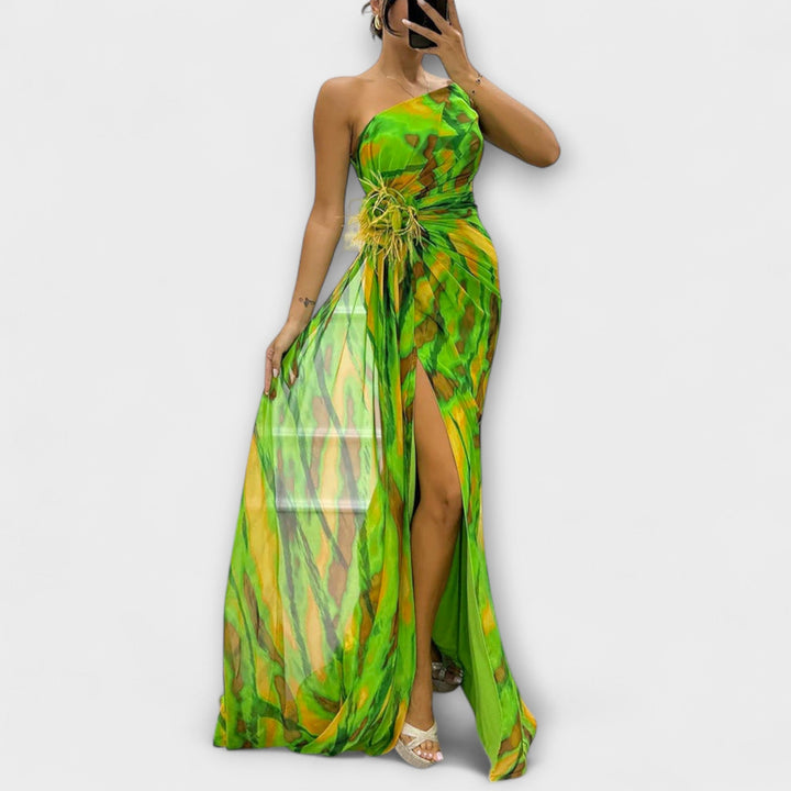 Noemi - Vibrante Maxi-Vestido