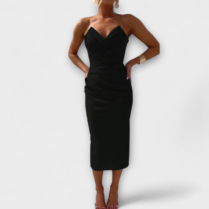 Milly - Vestido Elegante Sem Alças