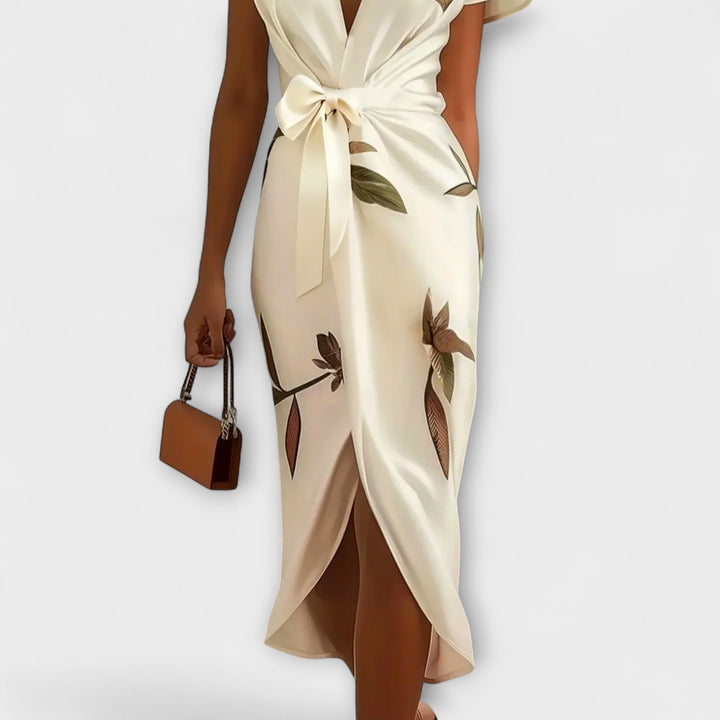 Vestido Midi Satinado