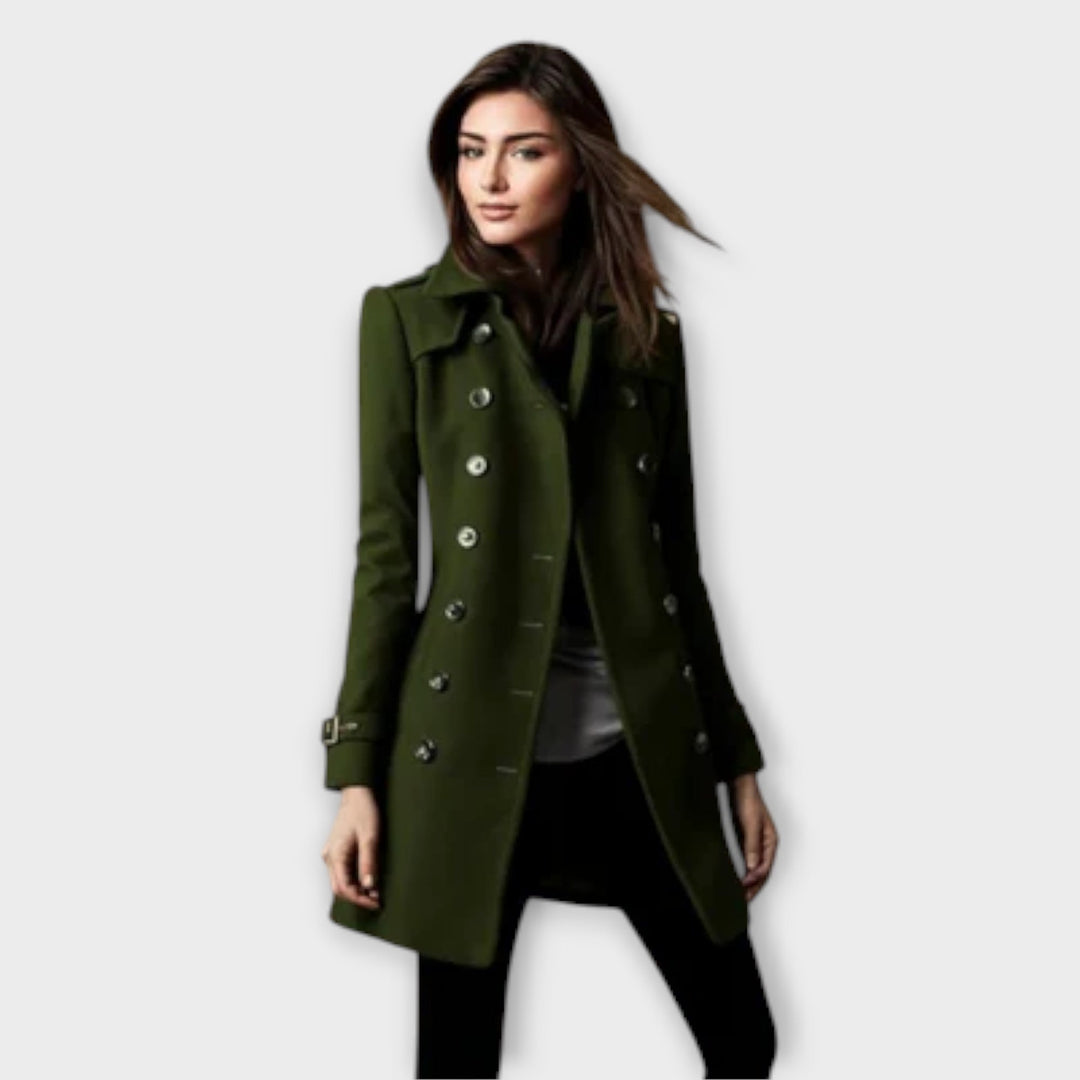 Linda - Trenchcoat de Dupla Fileira