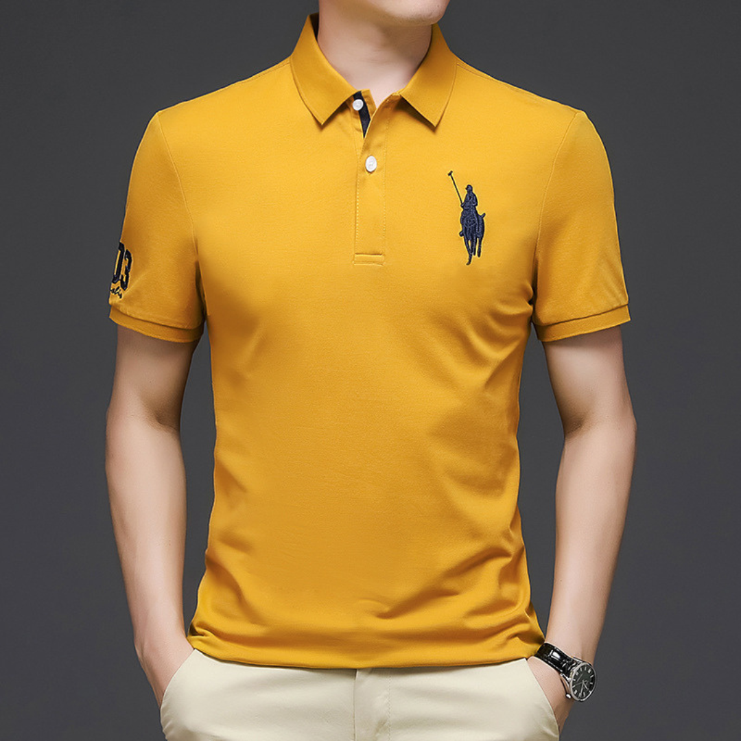 RAFAEL | Elegantly Embroidered Polo