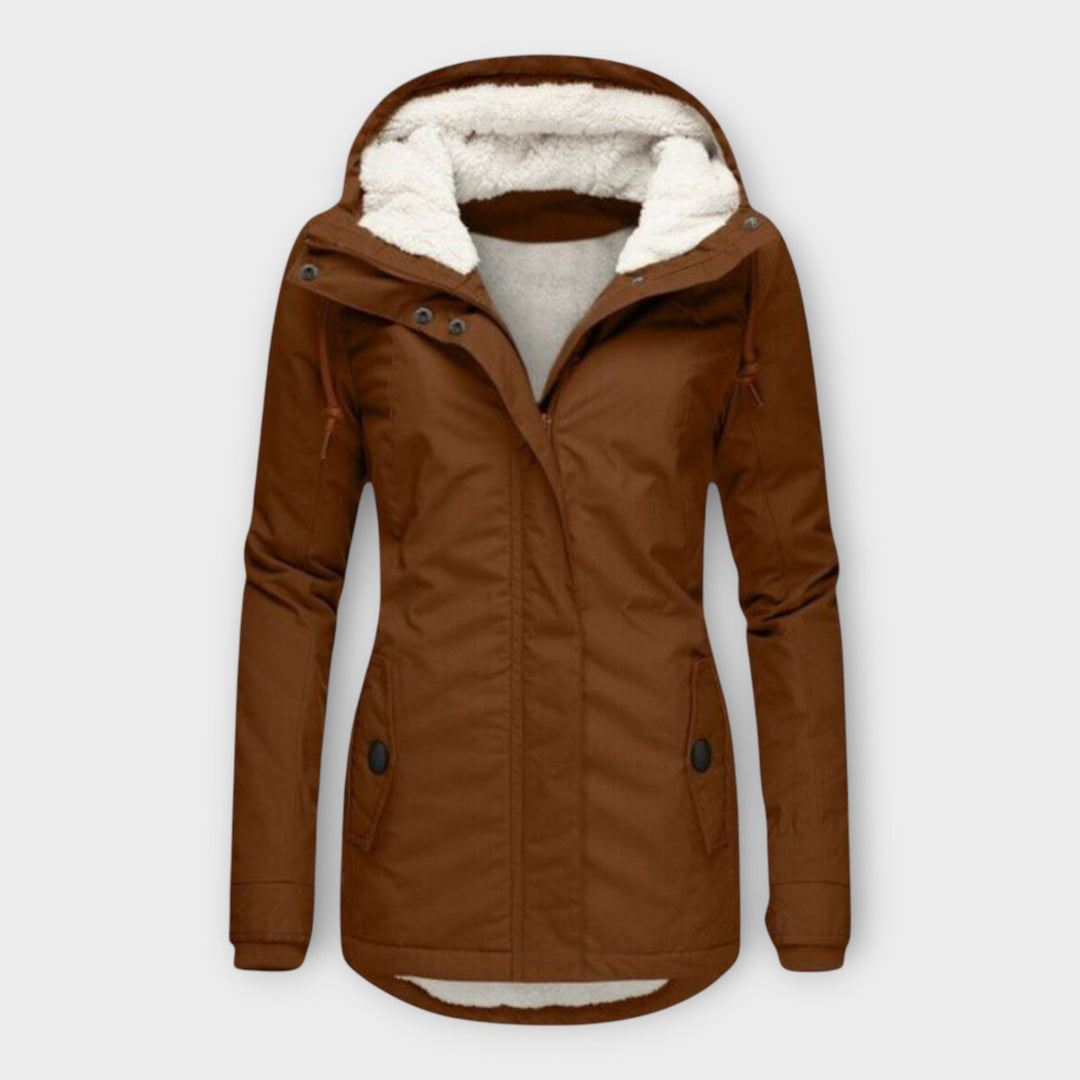 Sophie - Casaco de Inverno Forrado e Impermeável
