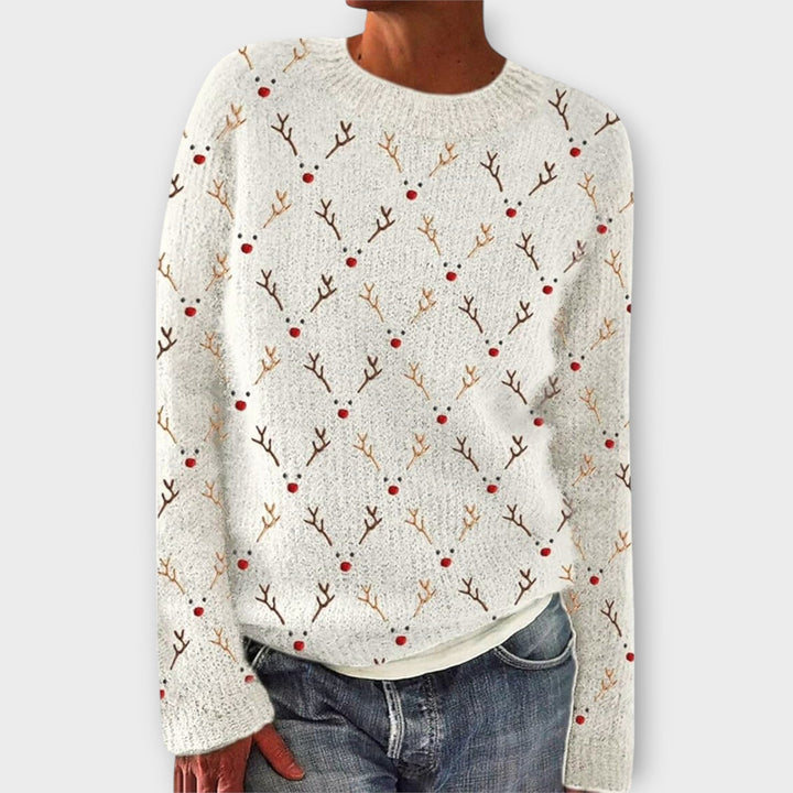 Simone - Pullover de Natal Aconchegante